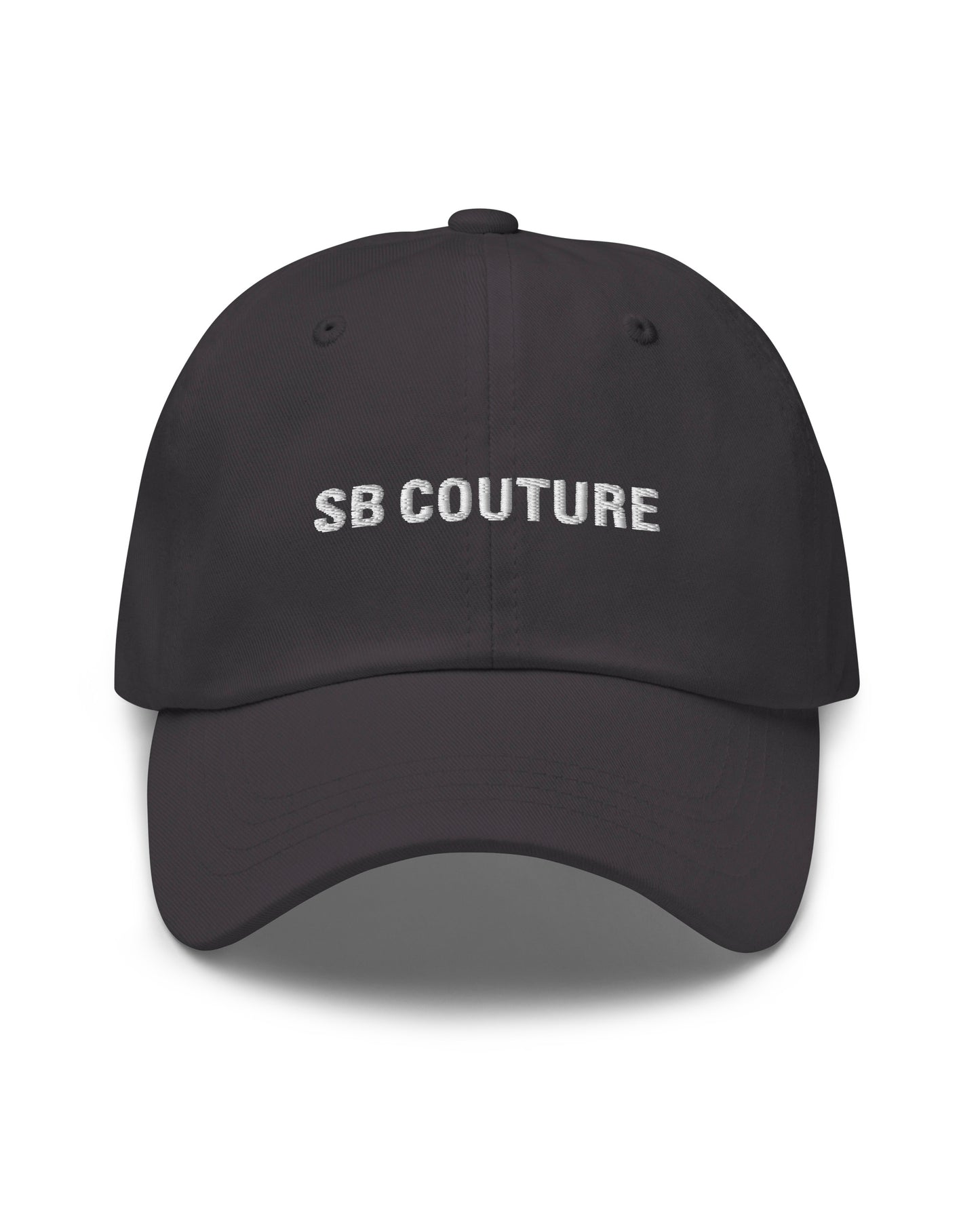 Logo Hat SB Couture - Dark Grey - Capello con la visiera unisex con ricamo