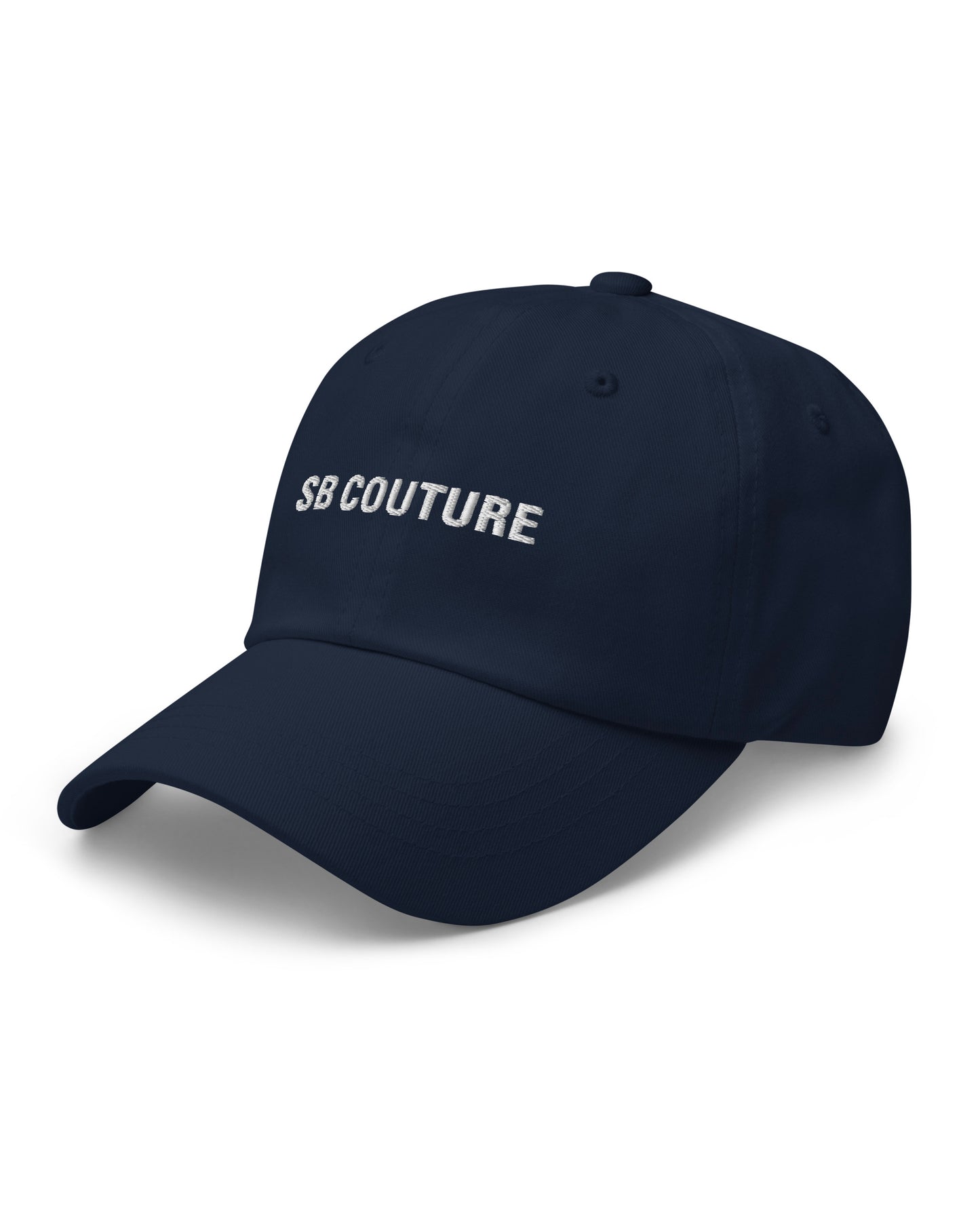 Logo Hat SB Couture - Navy Blue - Capello con la visiera unisex con ricamo