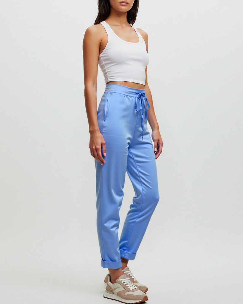 Pantalone in Seta