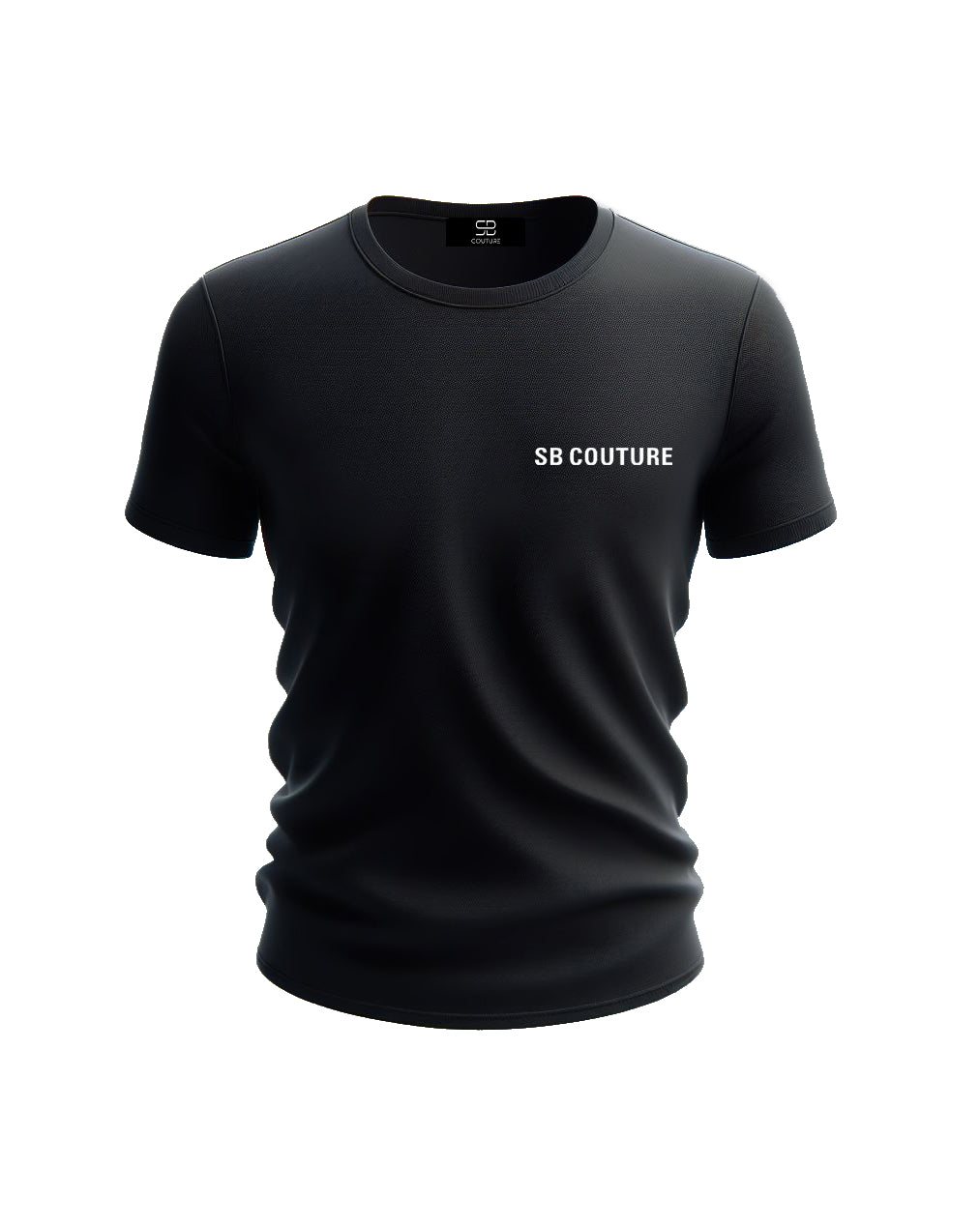 LOGO T-SHIRT SB COUTURE - essential nera cotone maniche corte