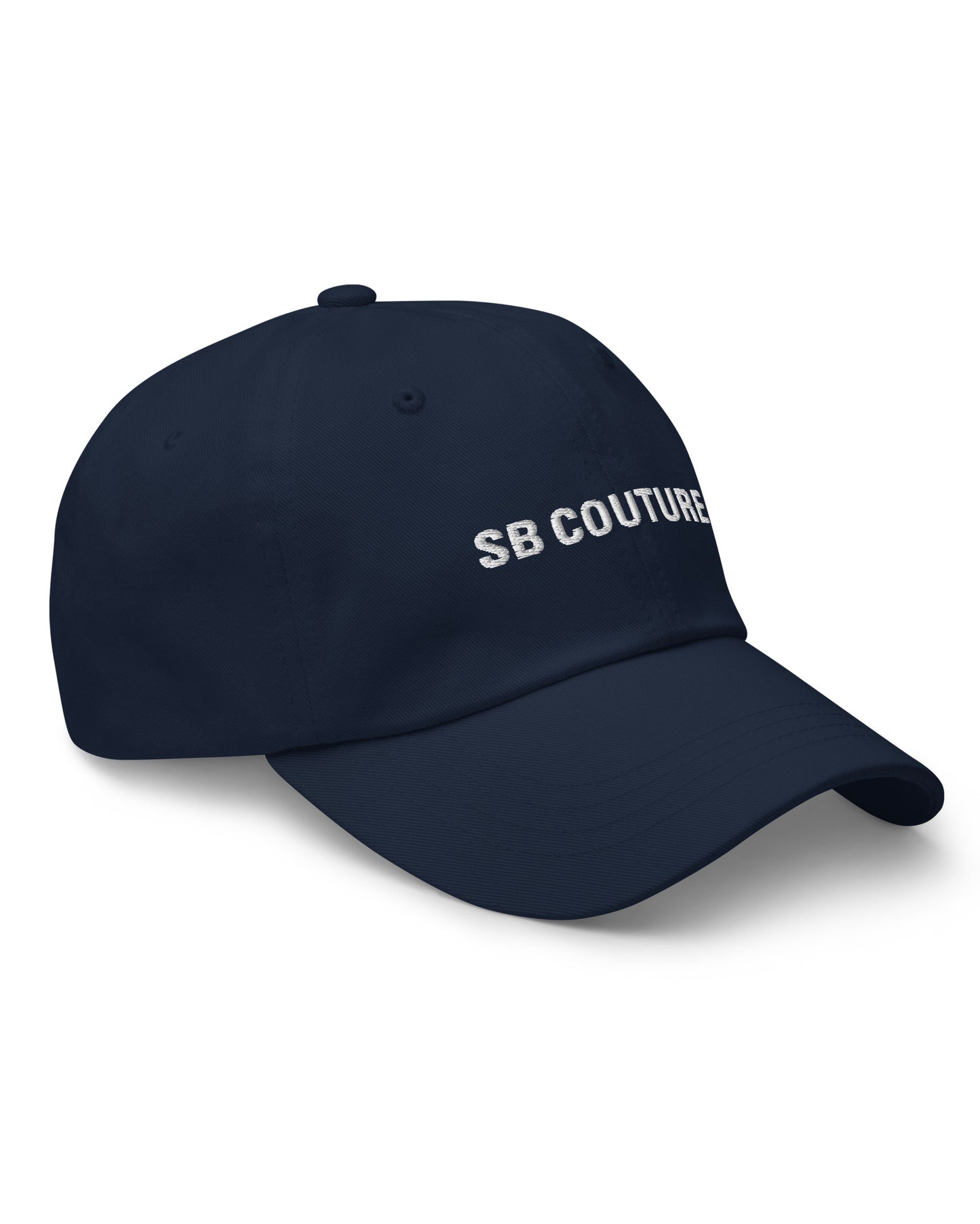 Logo Hat SB Couture - Navy Blue - Capello con la visiera unisex con ricamo