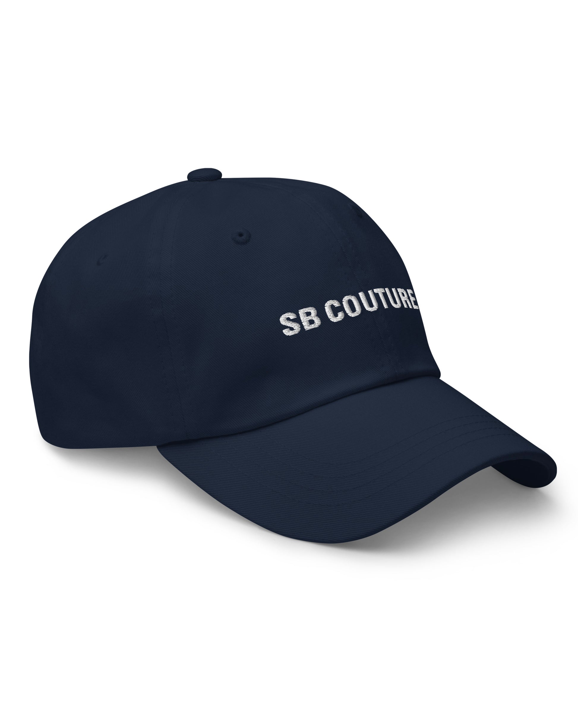 Logo Hat SB Couture - Navy Blue - Capello con la visiera unisex con ricamo