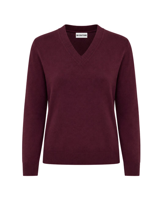 Maglia V-Neck “London” in Lana Merino Extrafine