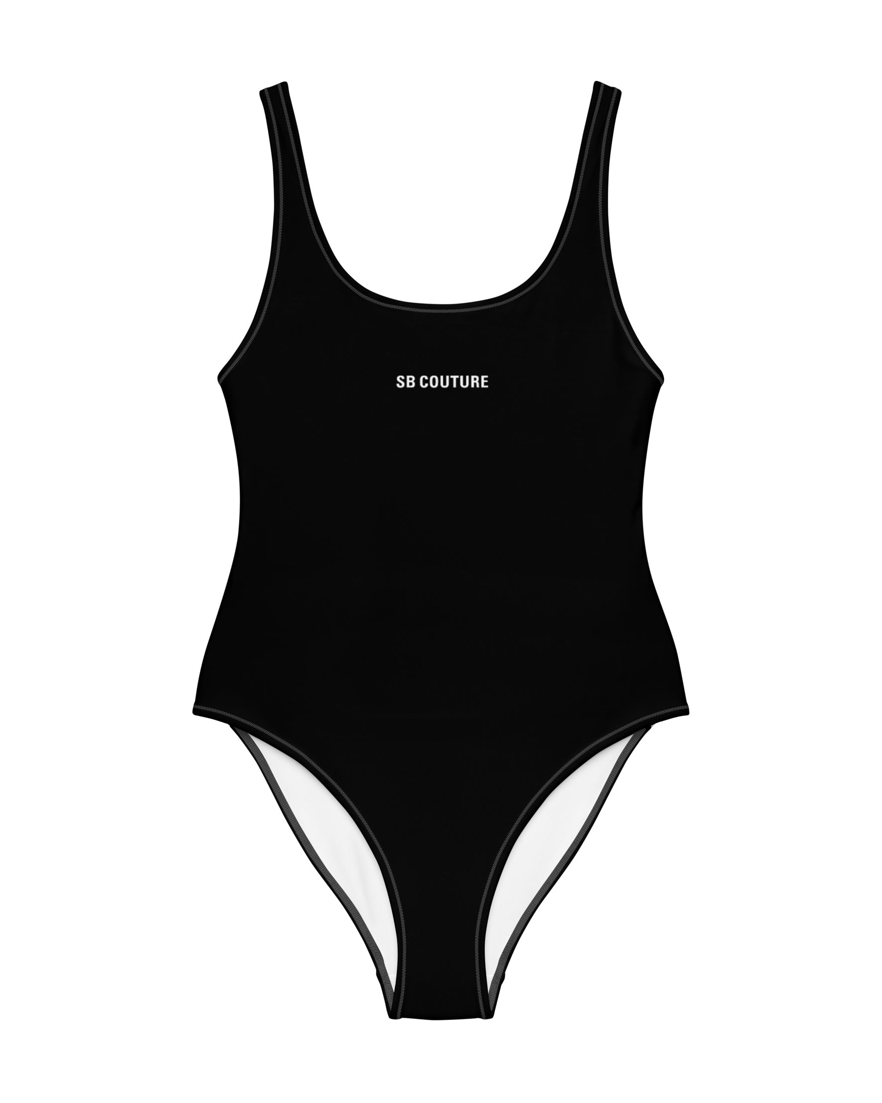 SB Couture LOGO BODYSUIT - Black Nero