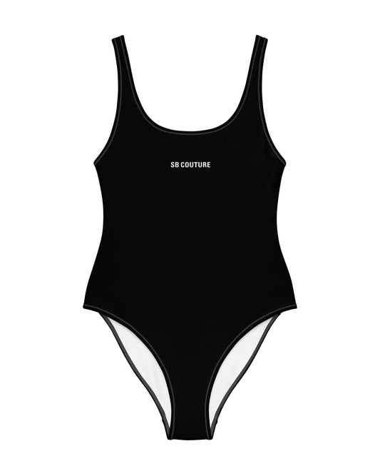 SB Couture LOGO BODYSUIT - Black Nero