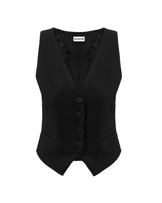 Gilet nero SB Couture