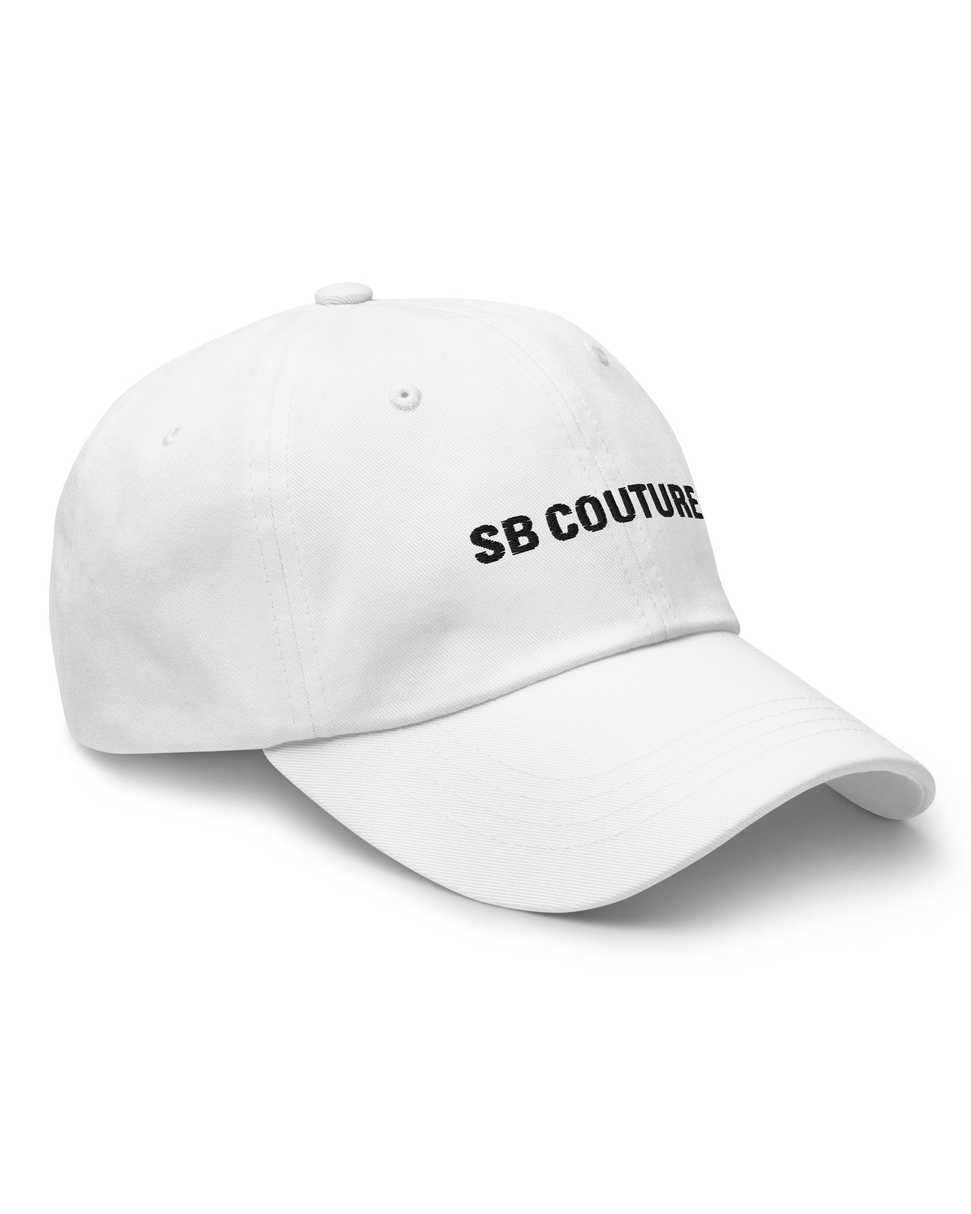 Logo Hat SB Couture - Nero Black - Capello con la visiera unisex con ricamo