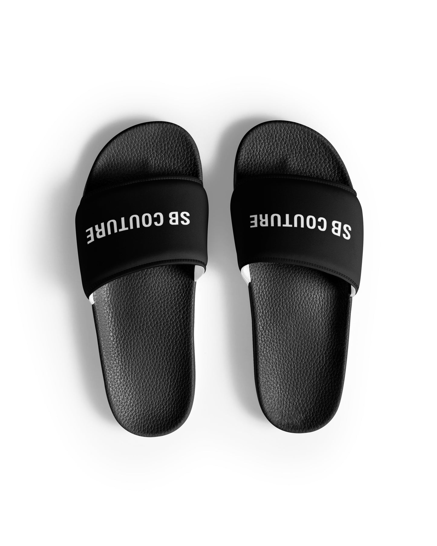 SB Couture LOGO SLIDES - Black (Nero) - Ciabatte Sandali Neri