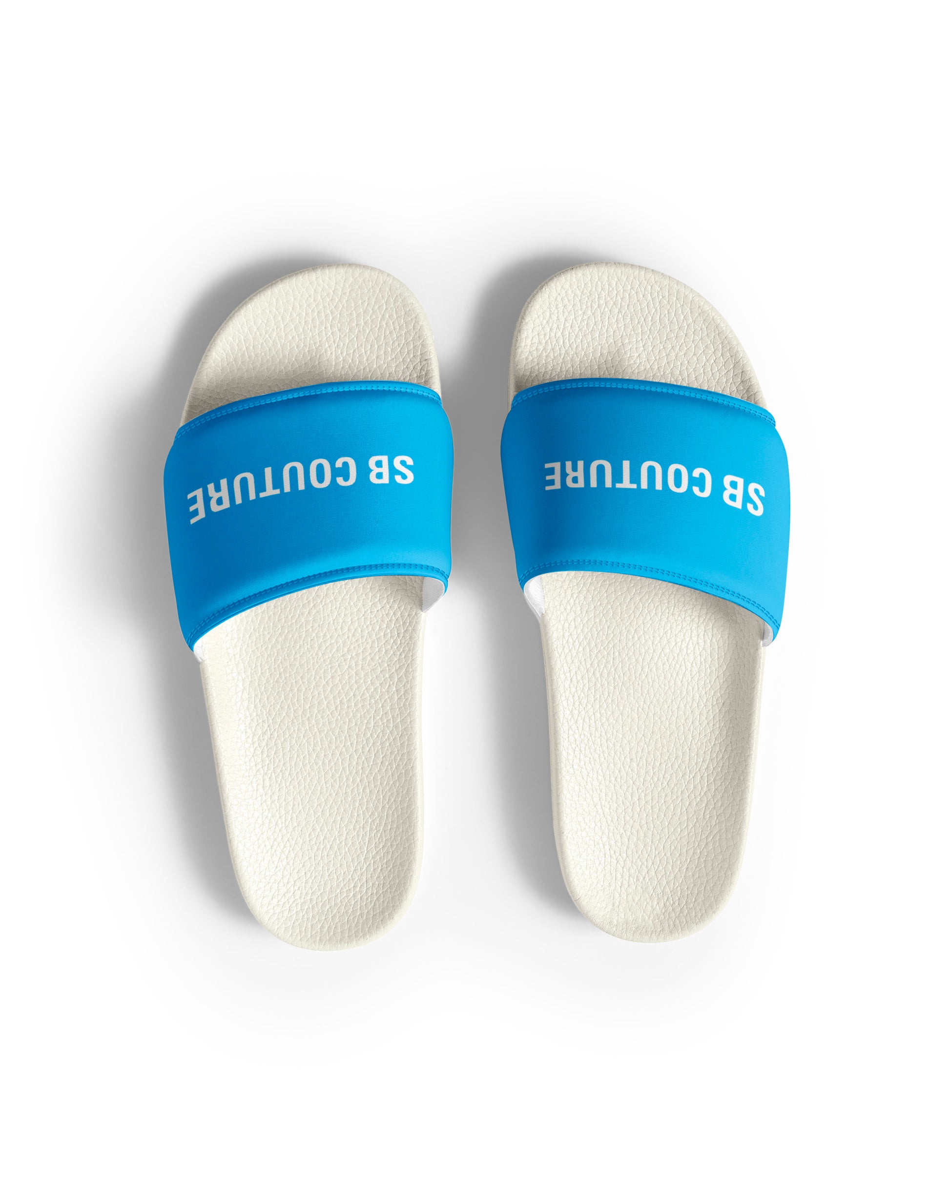 SB Couture LOGO SLIDES - Light Blue (Azzurro) - Ciabatte Sandali