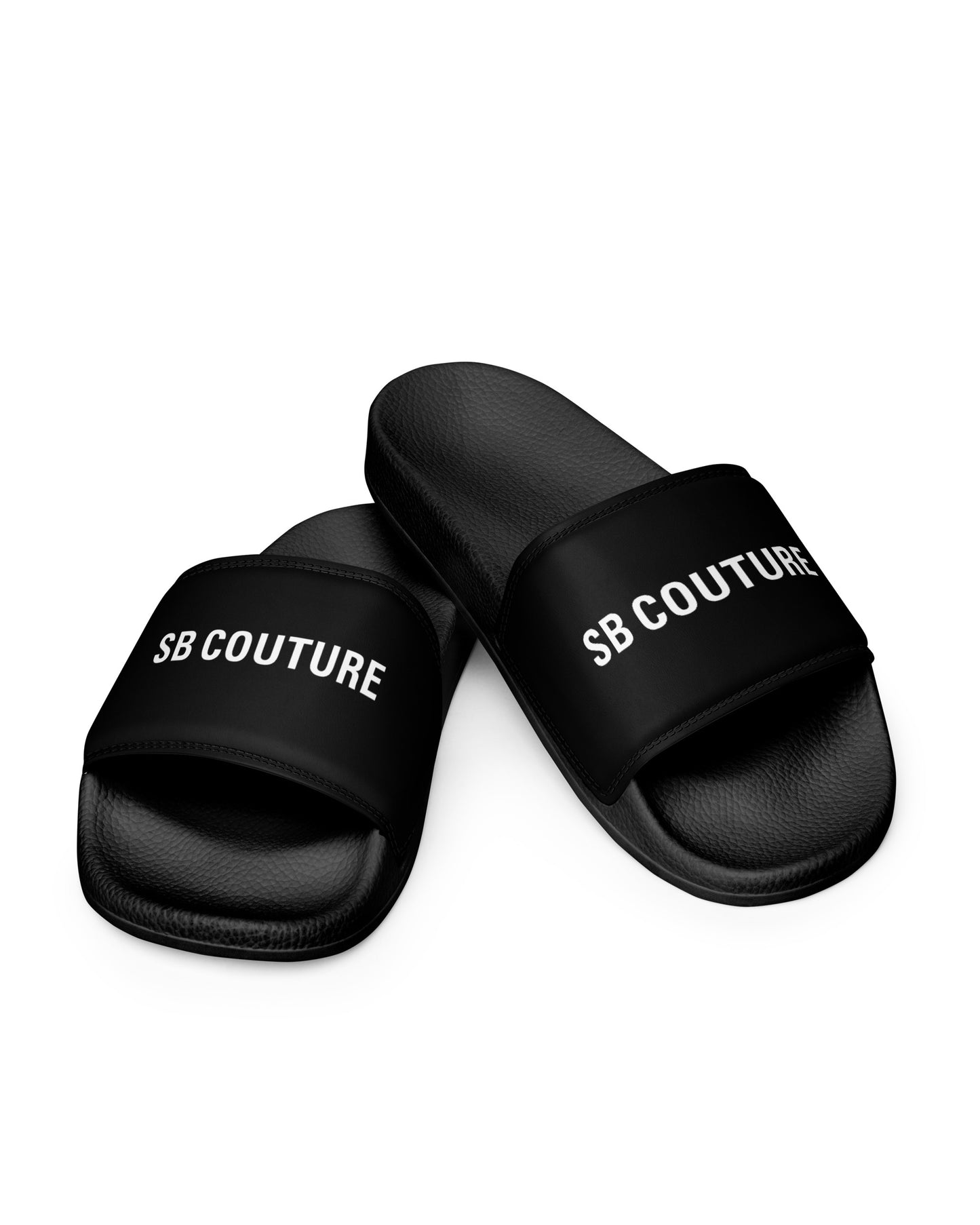 SB Couture LOGO SLIDES - Black (Nero) - Ciabatte Sandali Neri