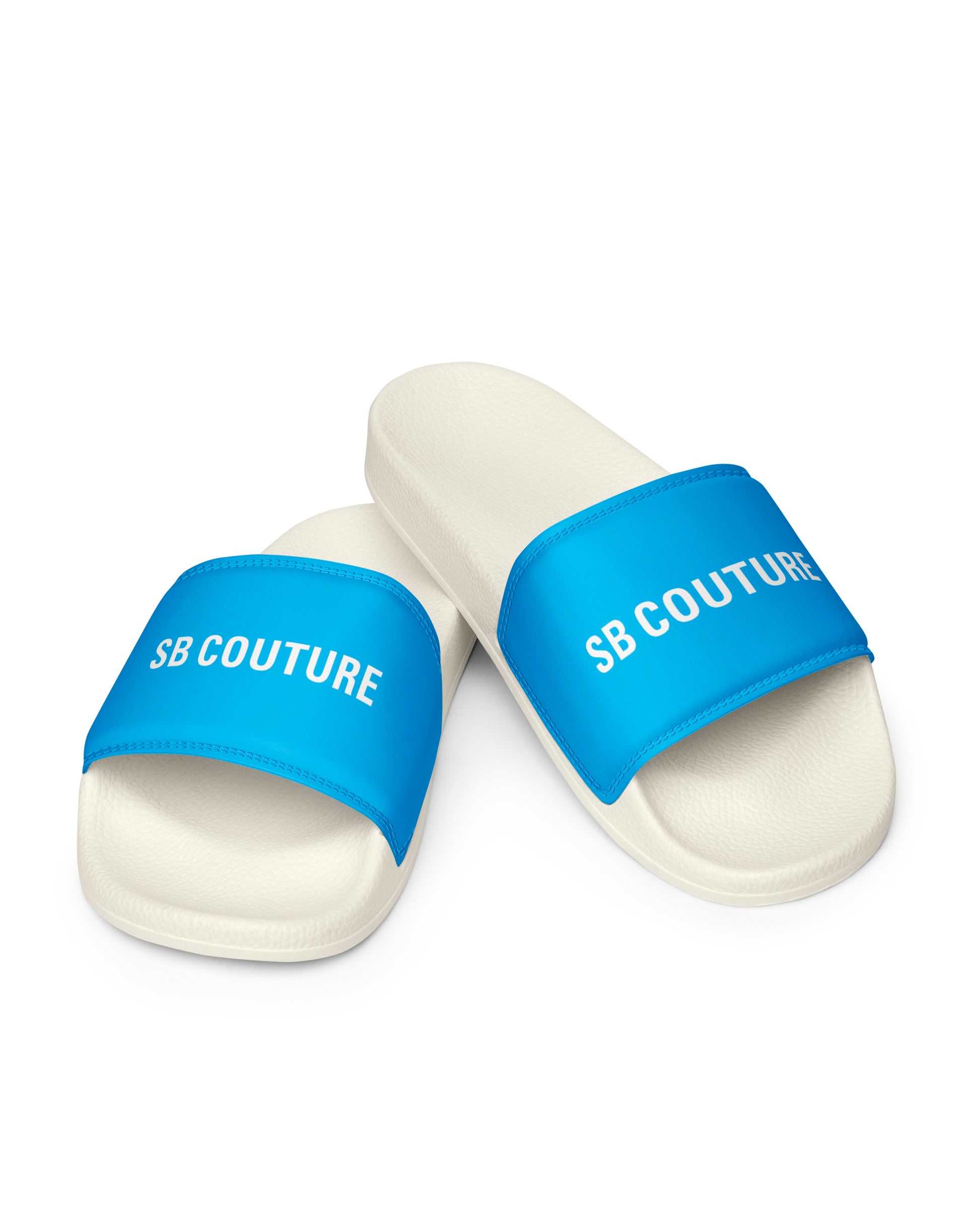 SB Couture LOGO SLIDES - Light Blue (Azzurro) - Ciabatte Sandali