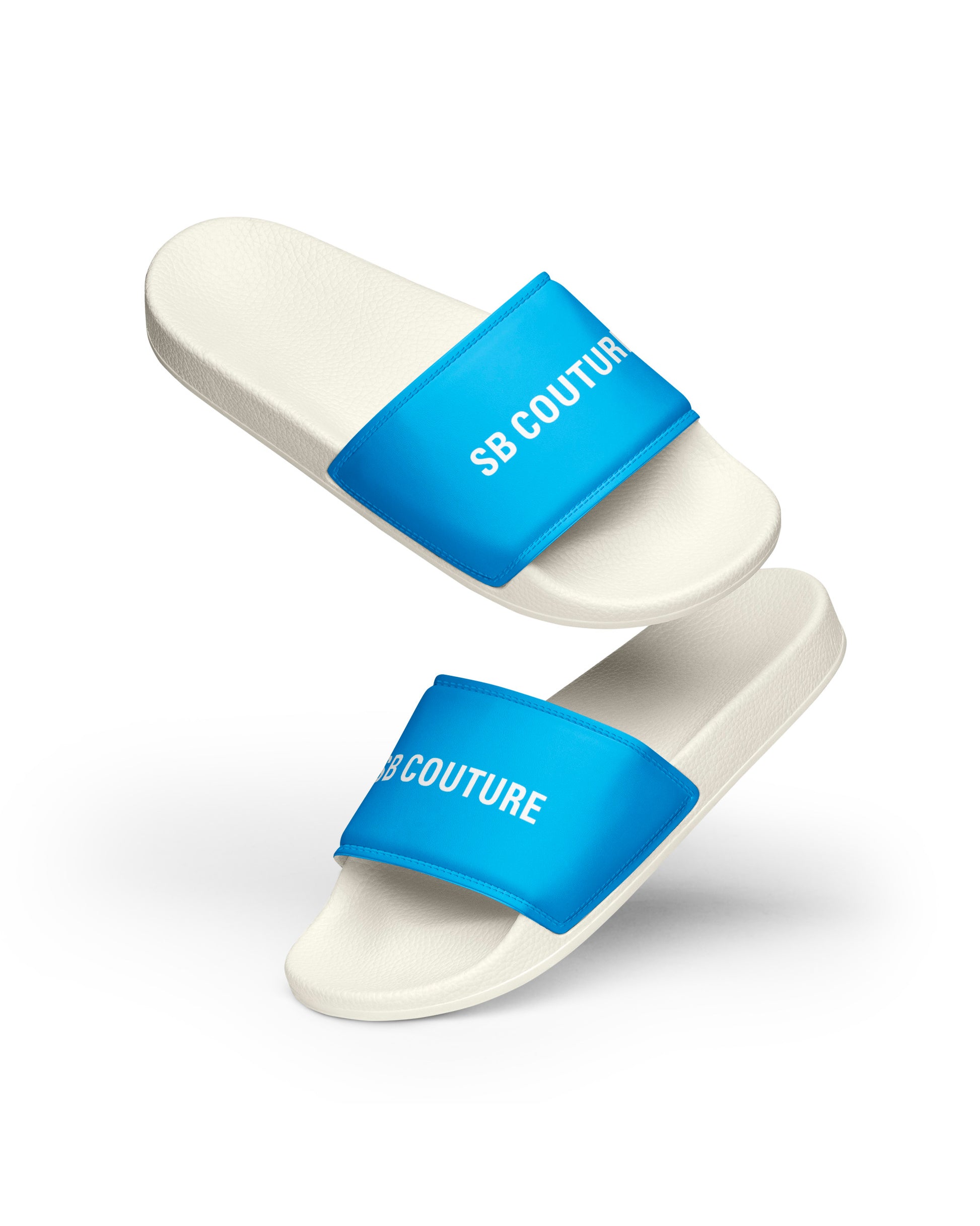 SB Couture LOGO SLIDES - Light Blue (Azzurro) - Ciabatte Sandali