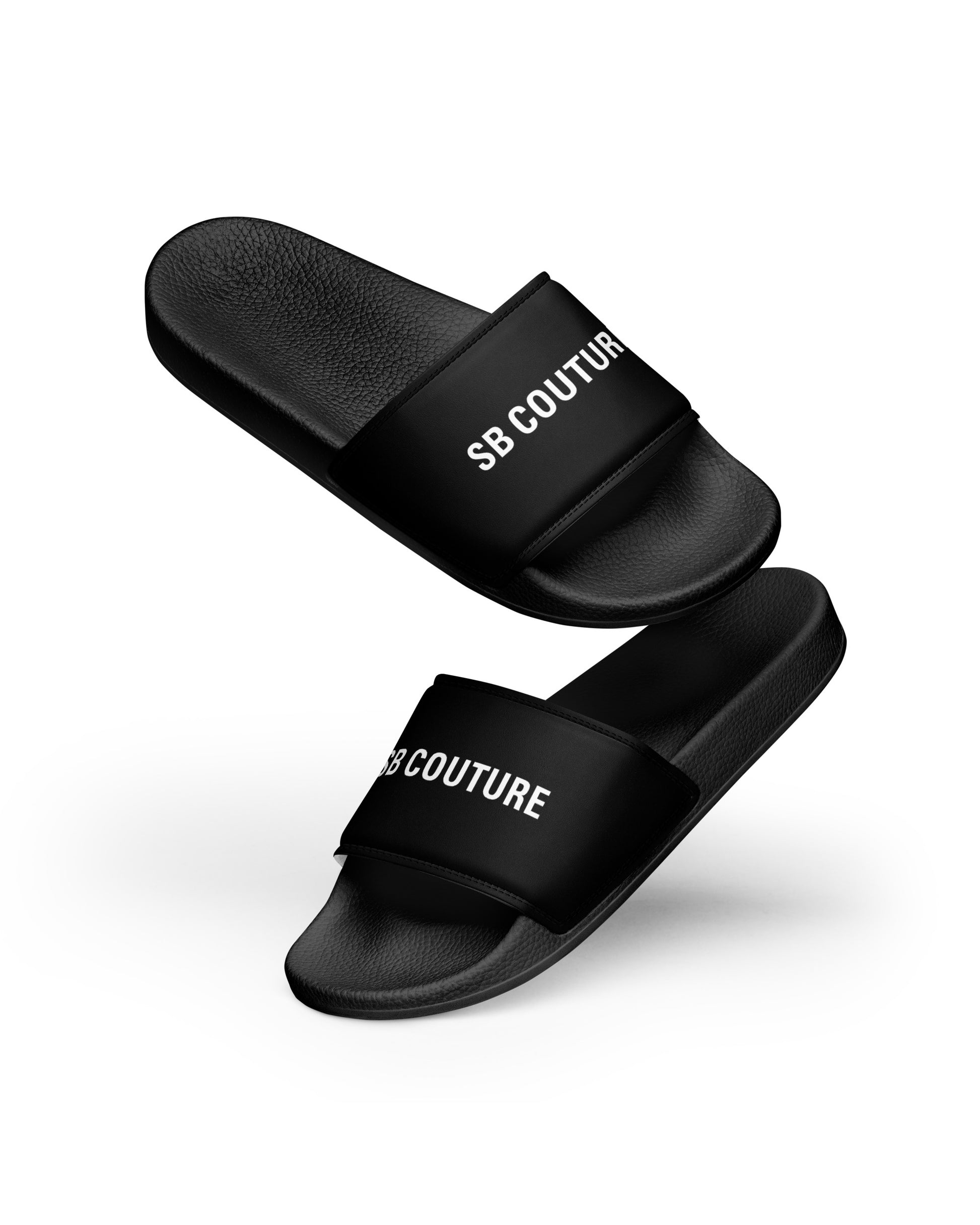 SB Couture LOGO SLIDES - Black (Nero) - Ciabatte Sandali Neri