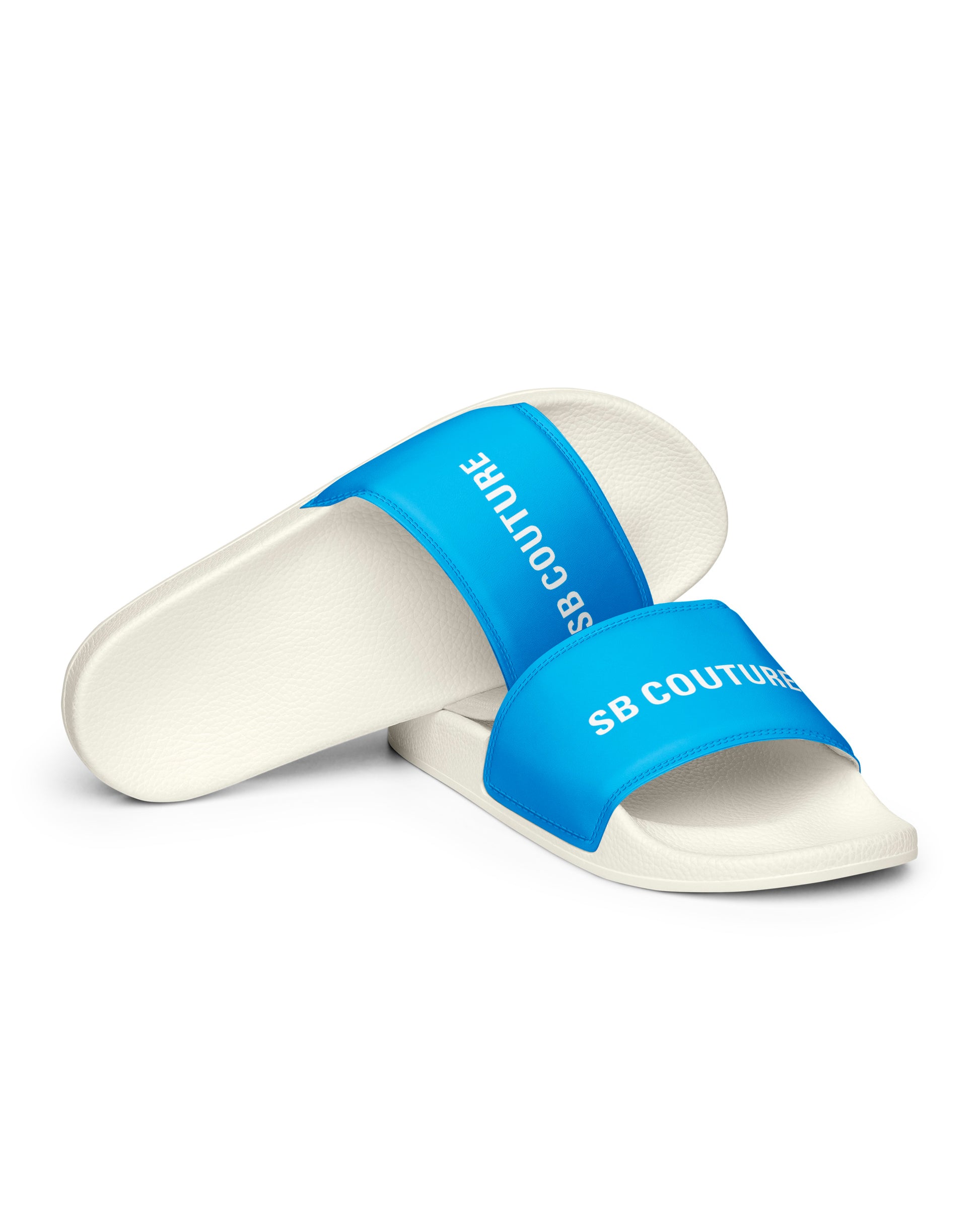 SB Couture LOGO SLIDES - Light Blue (Azzurro) - Ciabatte Sandali