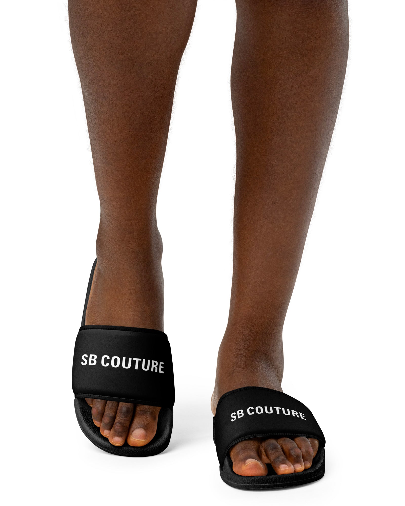 SB Couture LOGO SLIDES - Black (Nero) - Ciabatte Sandali Neri