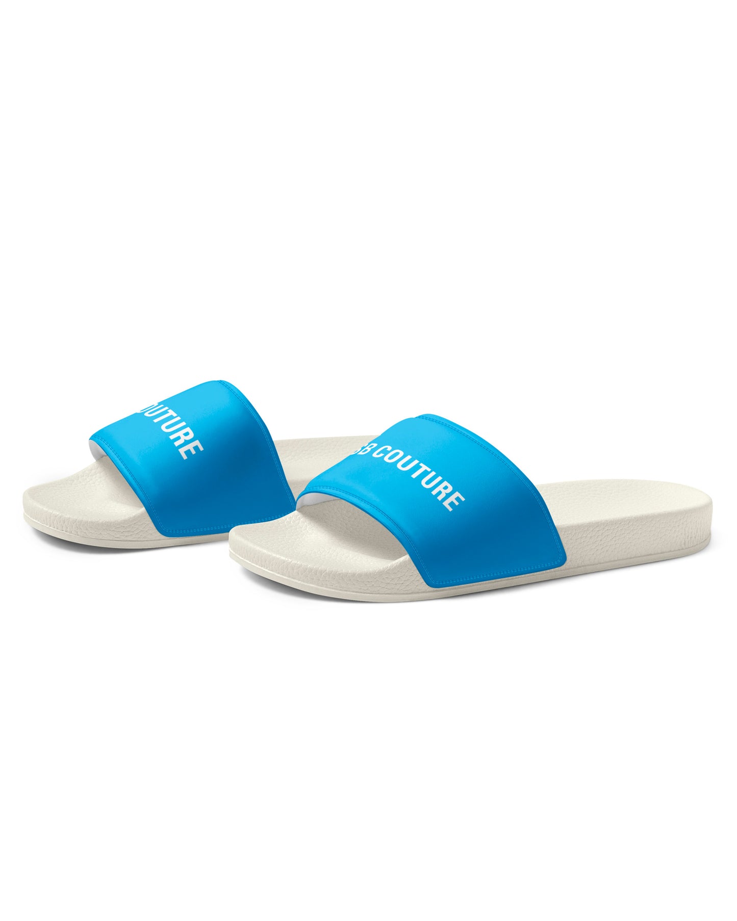 SB Couture LOGO SLIDES - Light Blue (Azzurro) - Ciabatte Sandali